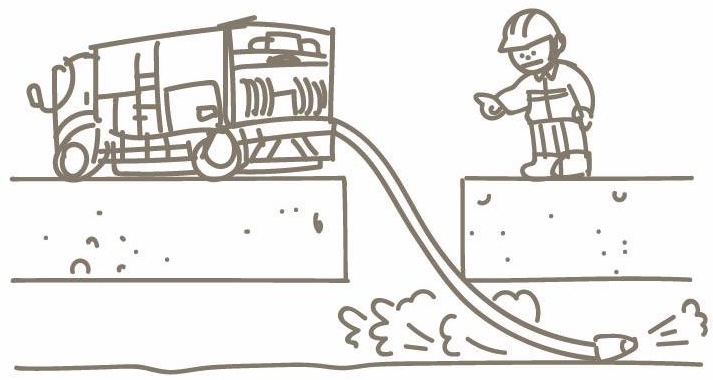 清掃作業のイメージ 1